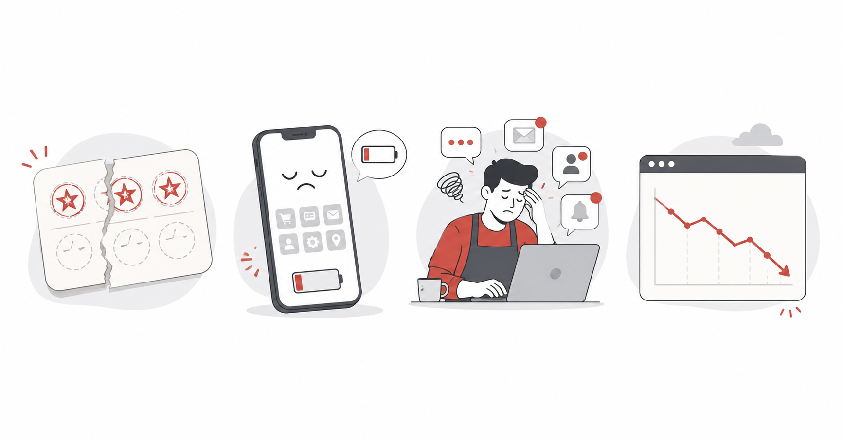 Old loyalty problems: lost cards, apps, manual entry